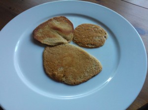 Pancakes that will please your tastebuds and won't irritate your gut. :) Yes, I said "gut" in a food recommendation.